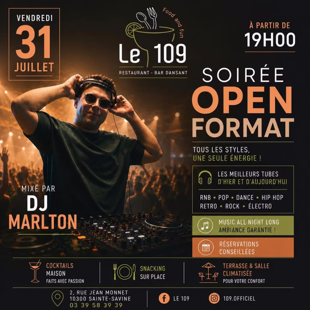 Soirée Dj Marlton